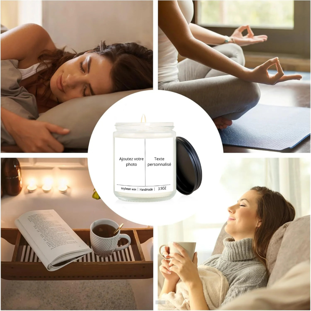 Bougie parfumée naturelle