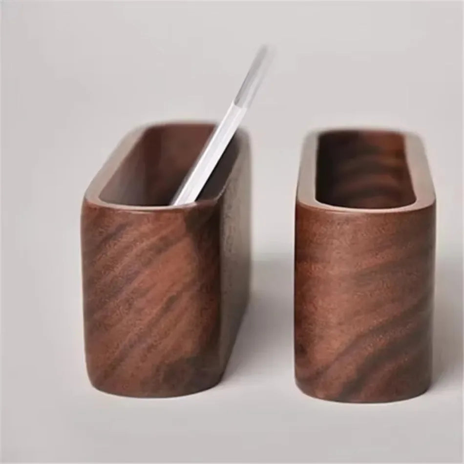 Accessoire de bureau élégant en bois