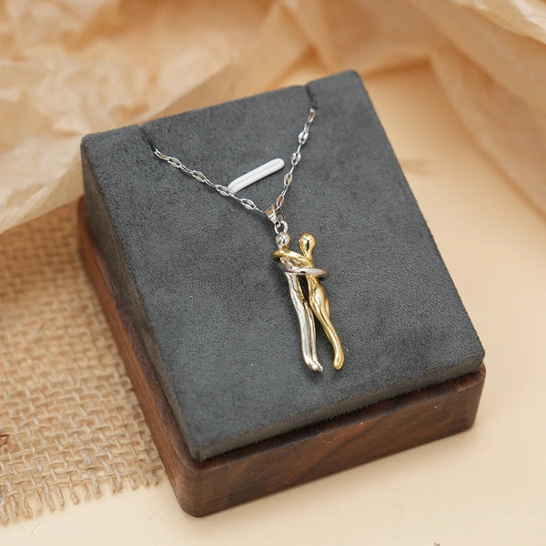 Collier d'amour gravé