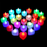 Bougie LED décorative Saint-Valentin