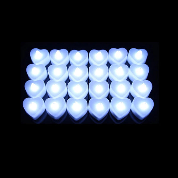 Bougie LED ambiance romantique