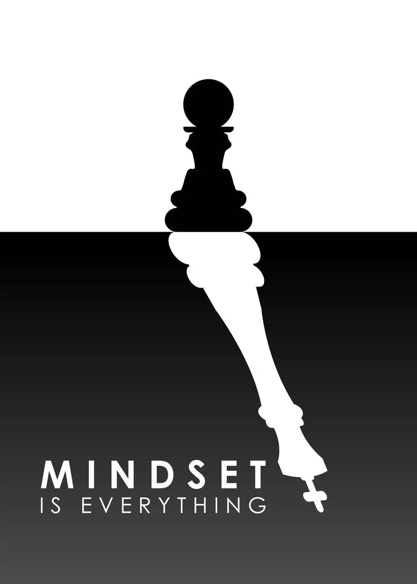 Affiche motivation mindset positif