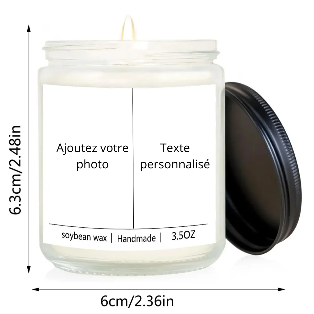 Bougie parfumée longue durée