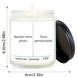 Bougie parfumée longue durée